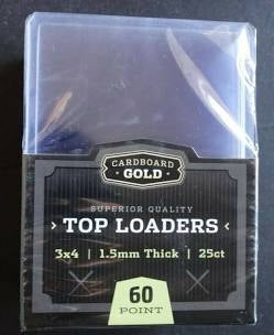 Top Loaders - 60pt (Cardboard Gold)