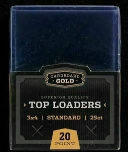 Top Loaders - Regular (Cardboard Gold)