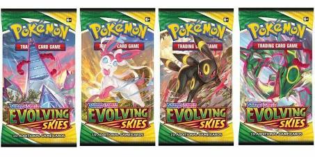 Pokémon Evolving Skies Booster Packs