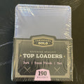 Top Loaders - 190pt (Cardboard Gold)