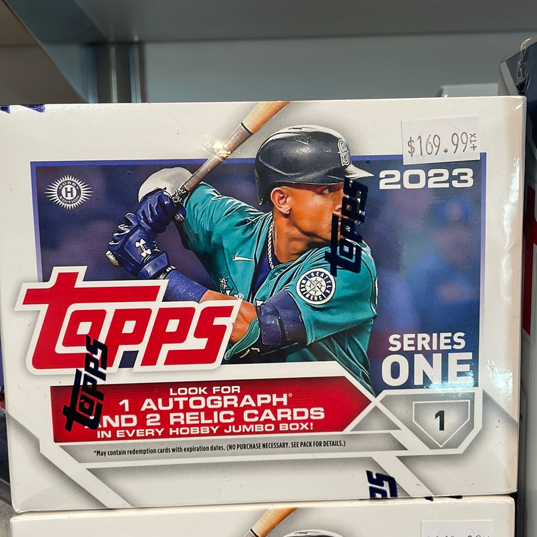 2023 Topps Series One Baseball Hobby Jumbo Box