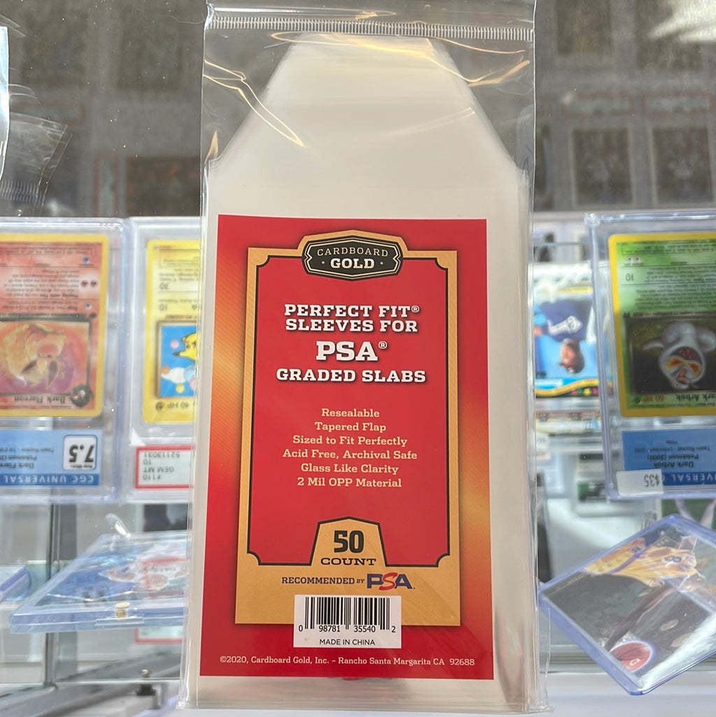Cardboard Gold -PSA Graded Card Sleeves w/ PSA logo