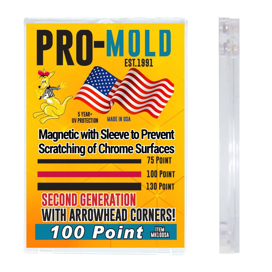 100pt Pro-Mold Magnetic Card Holder with penny sleeve